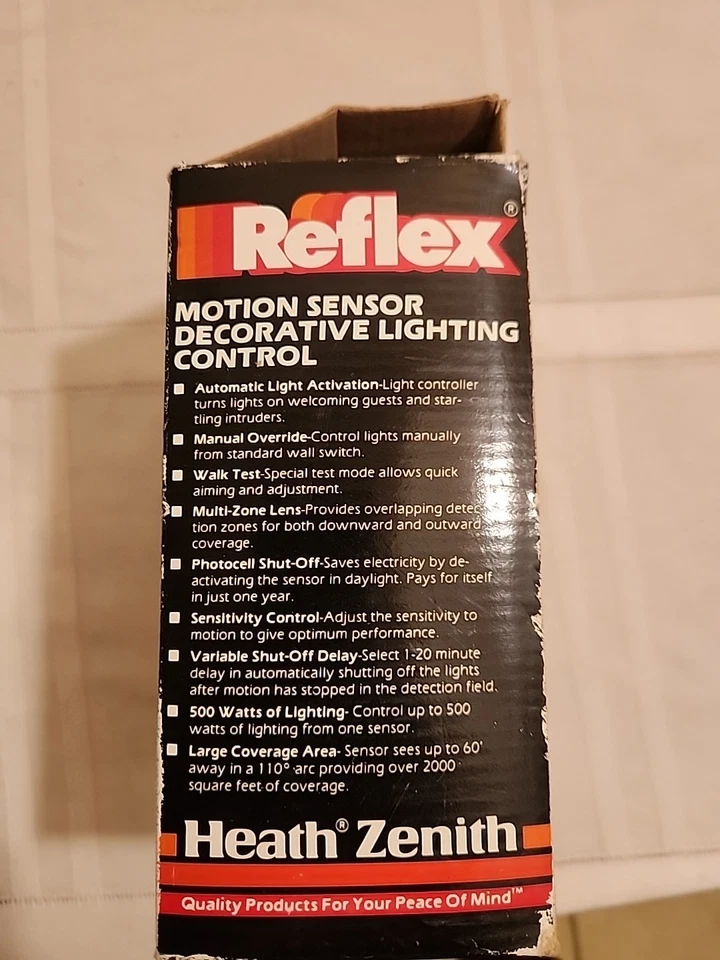 New Heath Zenith Reflex Motion Sensor Adaptor for Decorative Lighting Control - Image 3 of 4