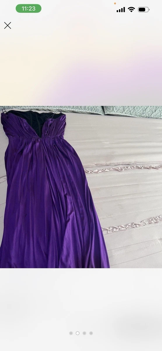 reem acra purple dress Reem Acra Resort 2015 Fashion Show