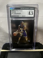 1999-00 Fleer Force Forceful Forcefield Kobe Bryant #7F CGC NM/MINT+ 8.5 HOF!!