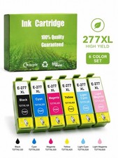 Epson 277XL T277XL Compatible Ink 6 Color Set XP-850 860 950 960 970 NEW SEALED