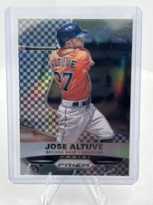 2015 Panini Prizm - Jose Altuve #93 Black & White Checker Prizm /149 A47 Astros