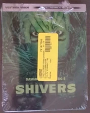 New Shivers (Blu-Ray + Digital, 1975)Vestron Video Steelbook SEALED Torn Corner