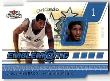 2001-02 Fleer Force Tracy McGrady Emblematic #/399 #3 E