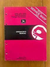 1978 John Deere Operators Manual 5440 & 5460 ...
