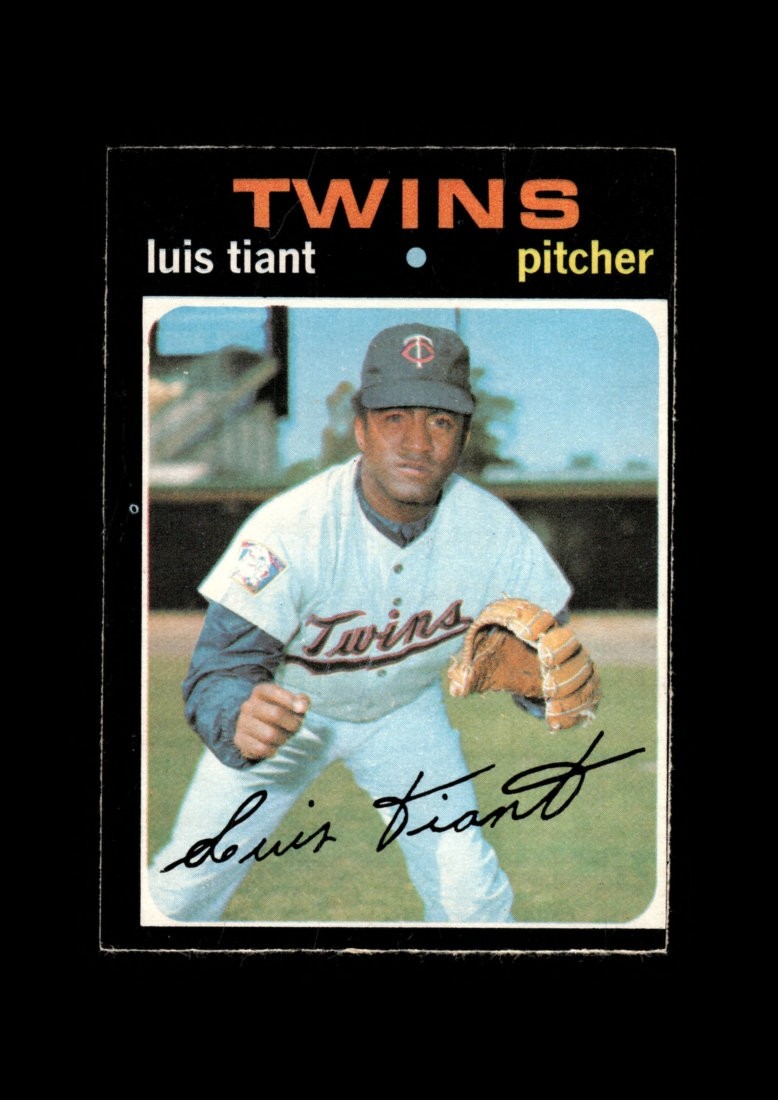 1971 O-Pee-Chee Set-Break # 95 Luis Tiant VG-VGEX *GMCARDS*
