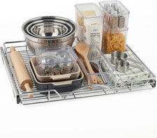Pull Out Cabinet Organizer, Heavy Duty Caddy W/Lifetime Limited Warranty -26  W X