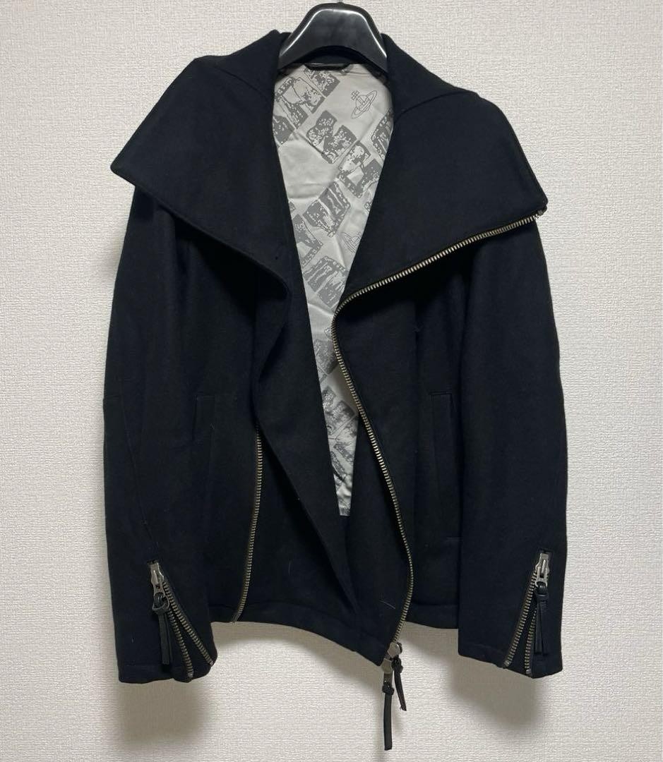 Vivienne Westwood Man's riders coat Jacket size 50 Wool 100