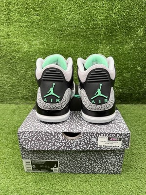 ナイキエアジョーダン3レトロ Green Glow27センチ　中古　美品 Size 9 - Air Jordan 3 Retro Green Glow | eBay