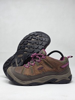 Keen Circadia Vent Hiking Waterproof Trail Shoes Dark Brown Women's Size 9 New
