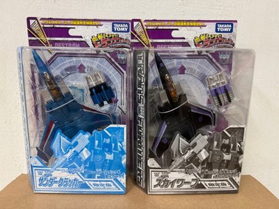 TakaraTomy Japan Transformers Henkei Thundercracker & Skywarp Seekers MOSC