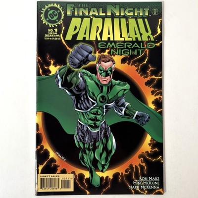 DC Comics The Final Night #1 Parallax Emerald Night Vintage 1996 Special Book