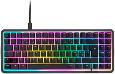 NZXT Tastatur Function Elite Black Mini TKL RGB Aluminium DE Layout (B-Ware)