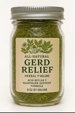 All Natural GERD Relief Herbal Remedy | Acid Reflux & Heartburn Support Formula