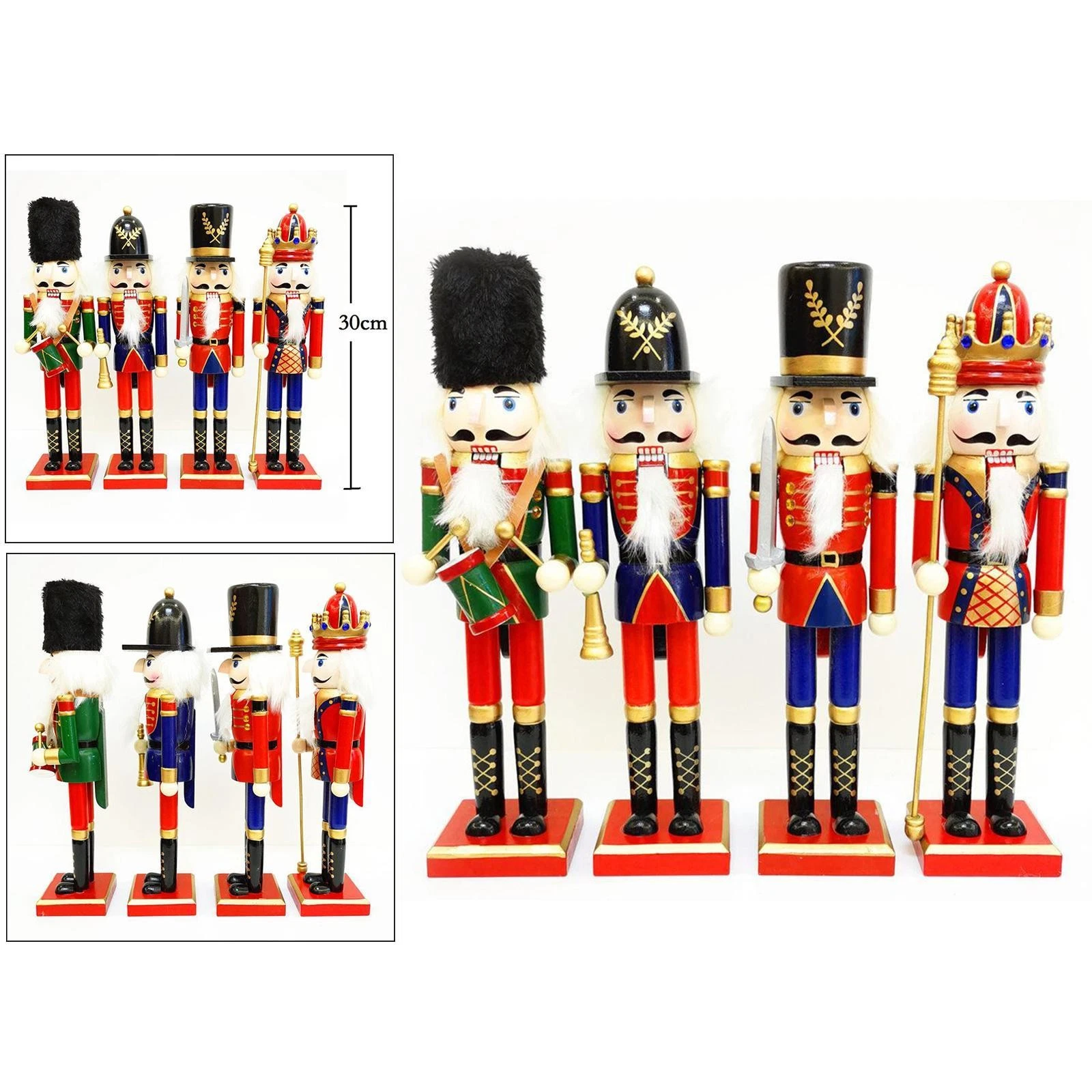 Traditional Soldier Nutcracker Wearing Red Uniform, Festive christmas, Perfect
Opens in a new window