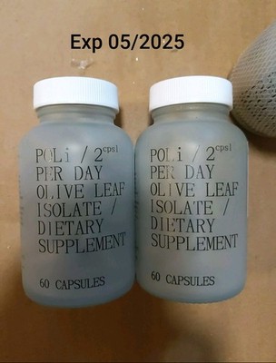 2 Pks FOREVER YOUNG PoLi Olive Leaf Isolate 60 Caps Each *See Pictures* #Z10