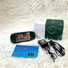 Excellent Sony PSP-3000 Console Green Rare Color  Region free  Tested