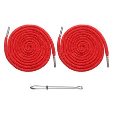2pcs Drawstring Cords 51" Replacement Drawstring with Threader Red