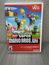 Nintendo New Super Mario Bros. Wii Nintendo Wii Multiplayer Case Game Only