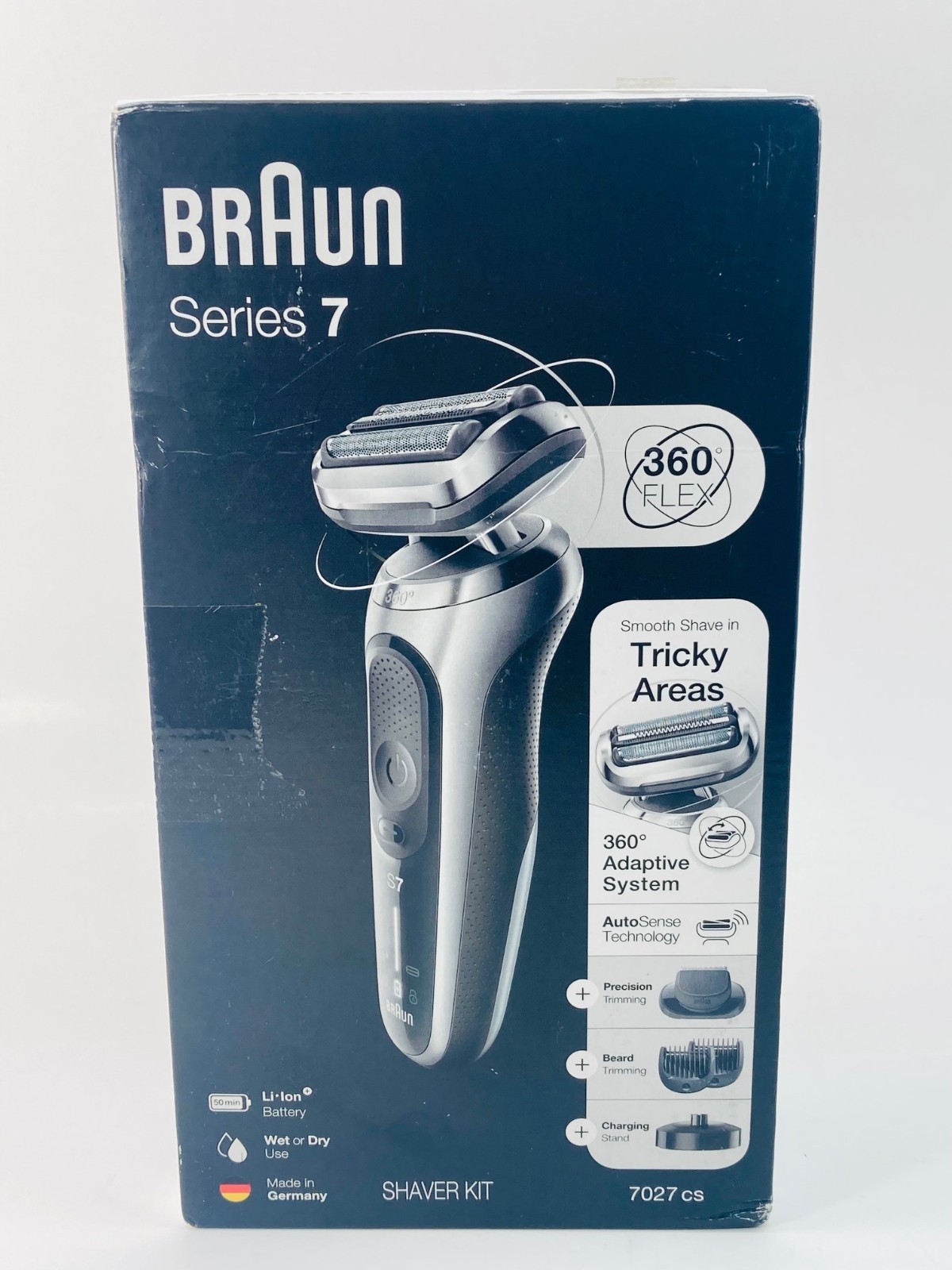 Braun Series 7 360 Flex Electric Shaver Wet & Dry Rechargeable