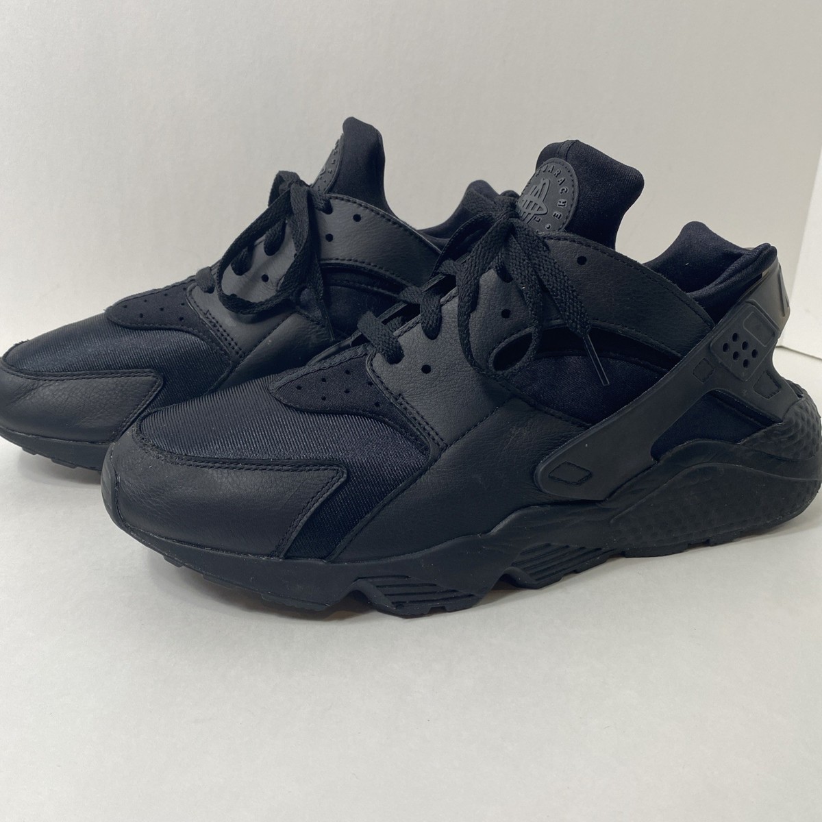 Nike Air Huarache Triple Black Men’s Size 13 Running Sneakers Workout Trainers Nike Air Huarache Triple Black Men main image 2
