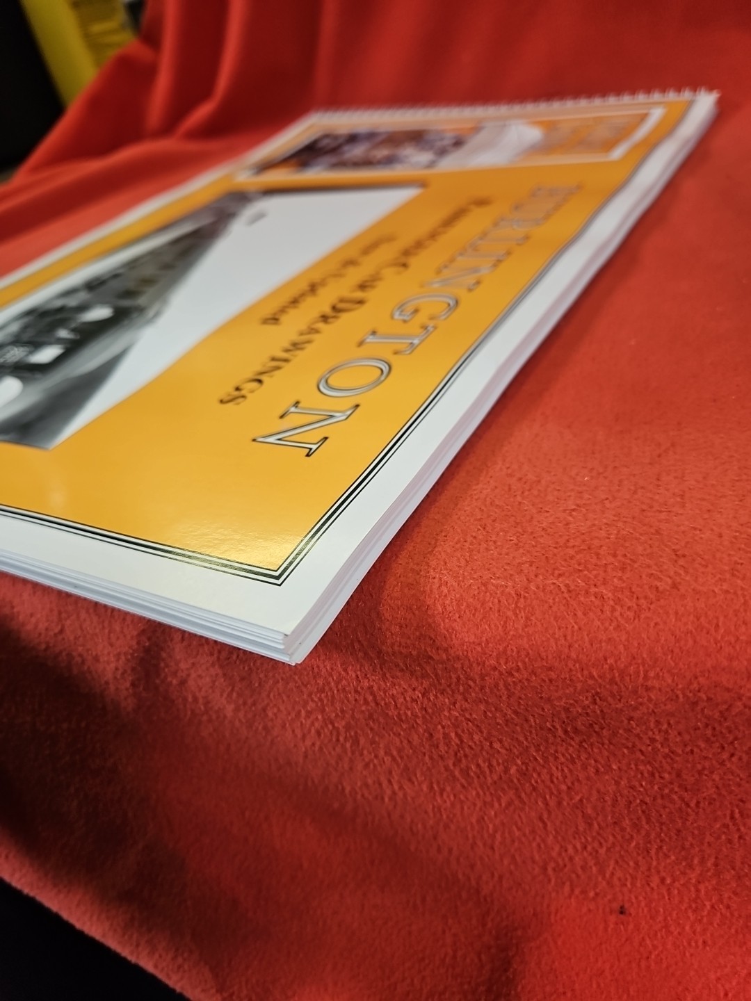 Burlington Passenger Car Drawings New & Updated by William Glick *SIGNED*