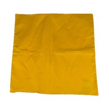 Decorative Throw Pillow Cases- Square-16  x16  - Yellow-4 Pack-100 Cotton