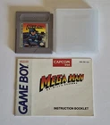 Mega Man Dr Wily’s Revenge (Nintendo Gameboy, 1991) Cart Manual Case Authentic