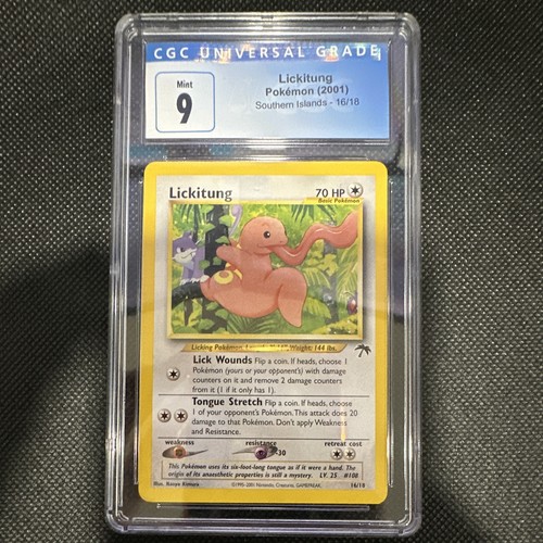 Lickitung graded CGC 9 for sale on eBay