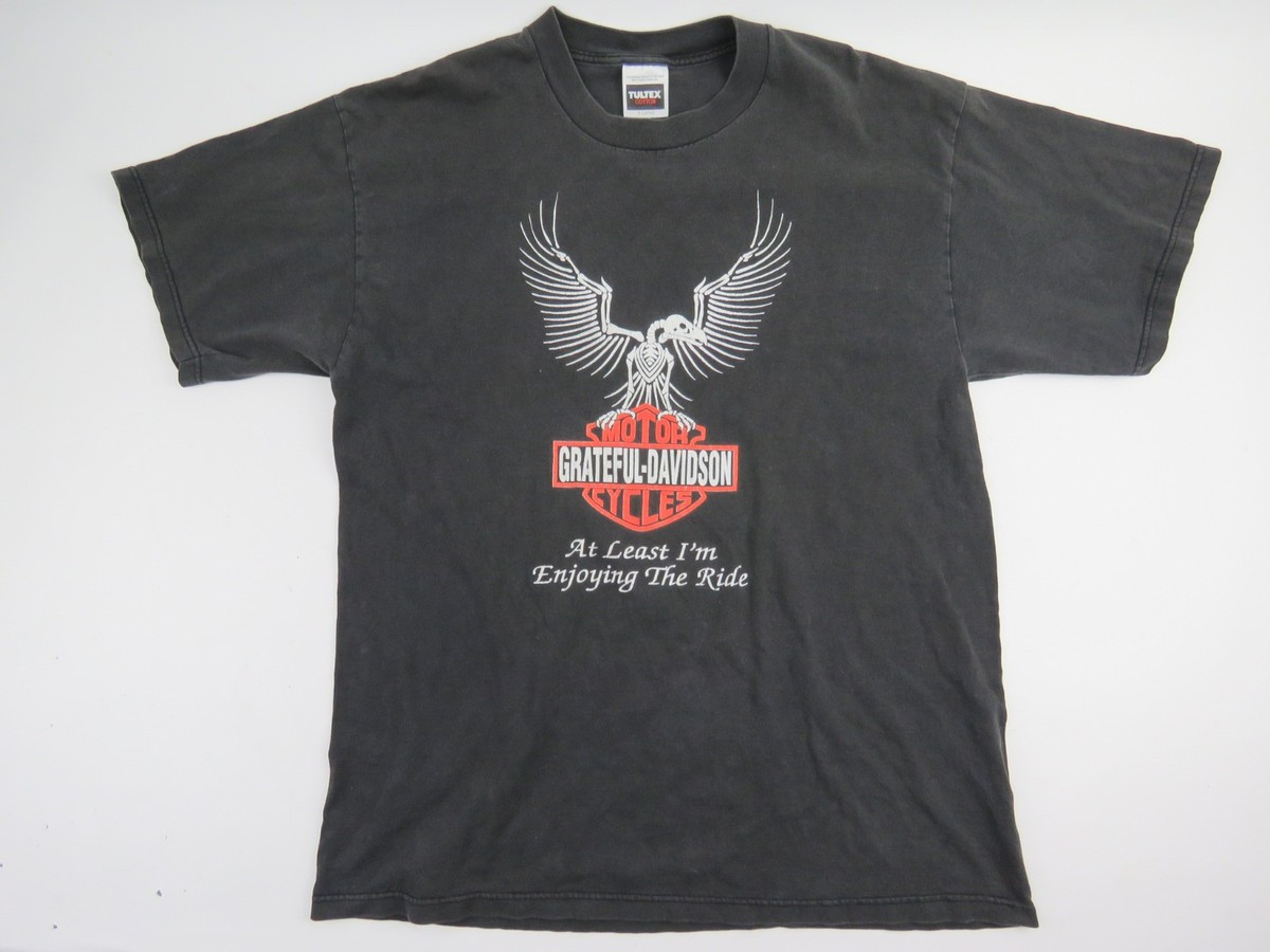 Vintage 90s Grateful Dead X Harley Davidson T Shirt Harley 