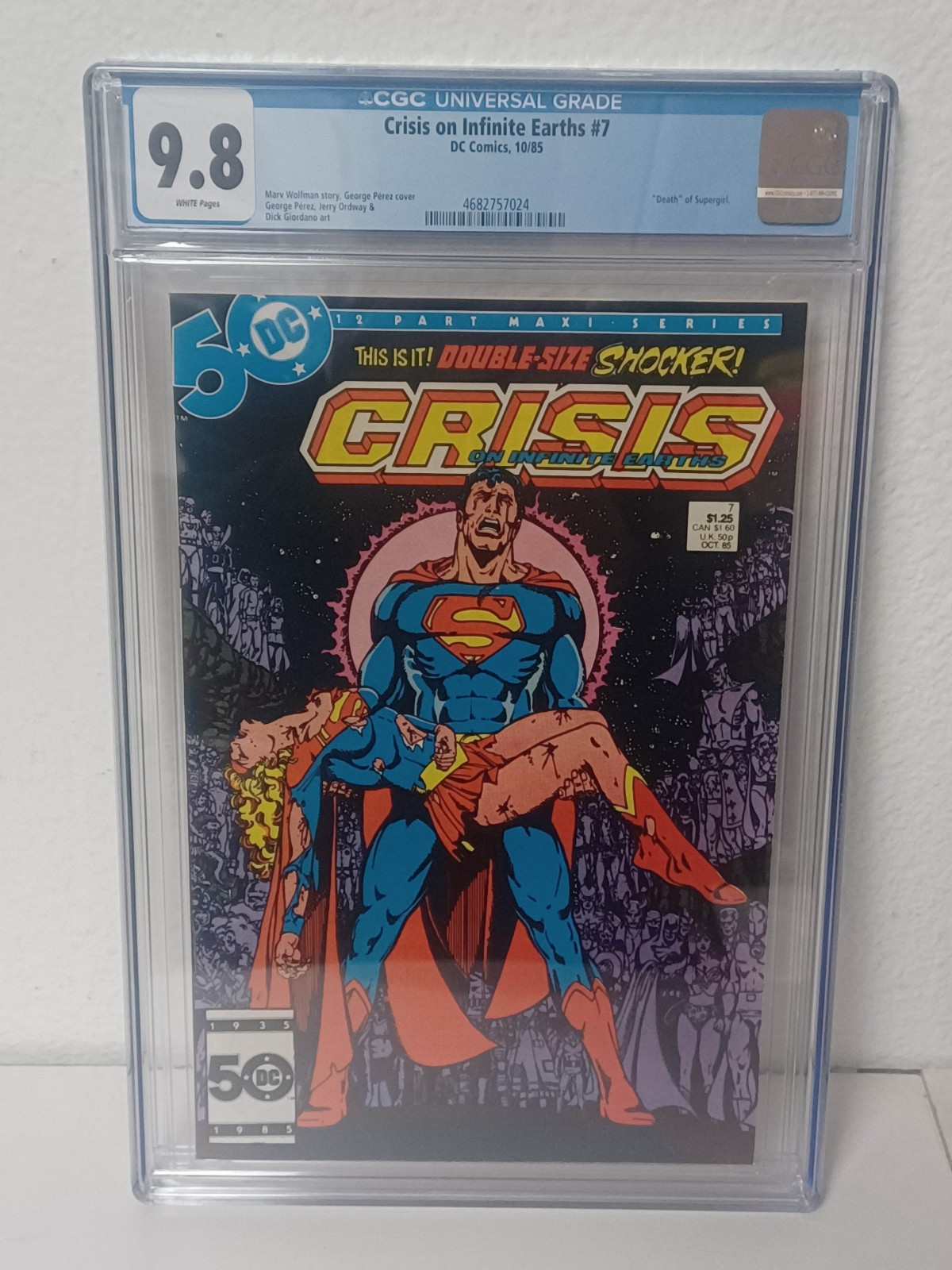 Crisis on Infinite Earths #7 Value - GoCollect