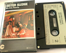SISTER SLEDGE - WE ARE FAMILY - TAPE CASSETTE ALBUM