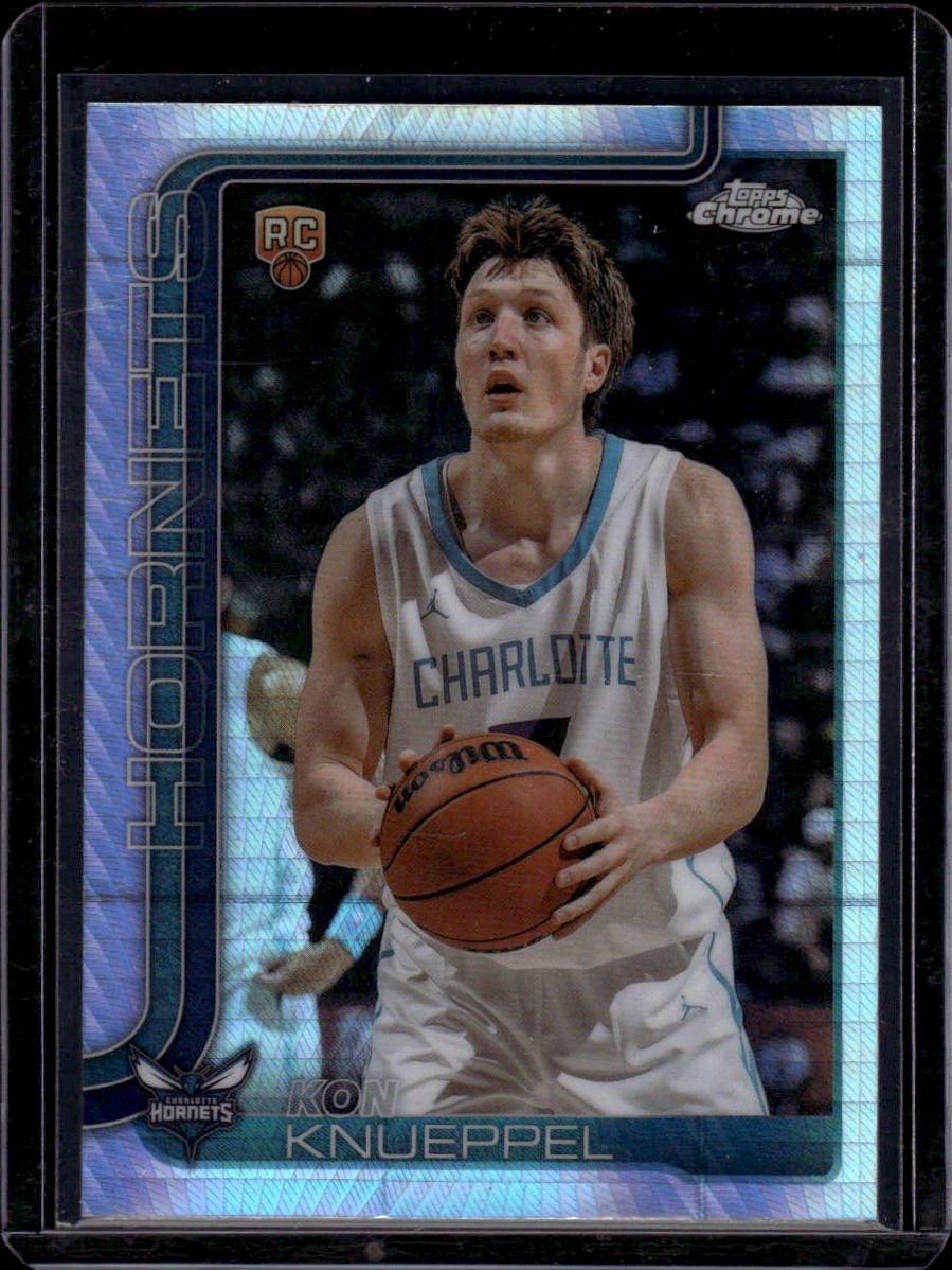 2025-26 Topps Chrome #254 Kon Knueppel Prism Refractor