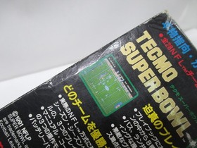 NES -- TECMO SUPER BOWL -- Box. American football. Famicom, JAPAN Game. 10979
