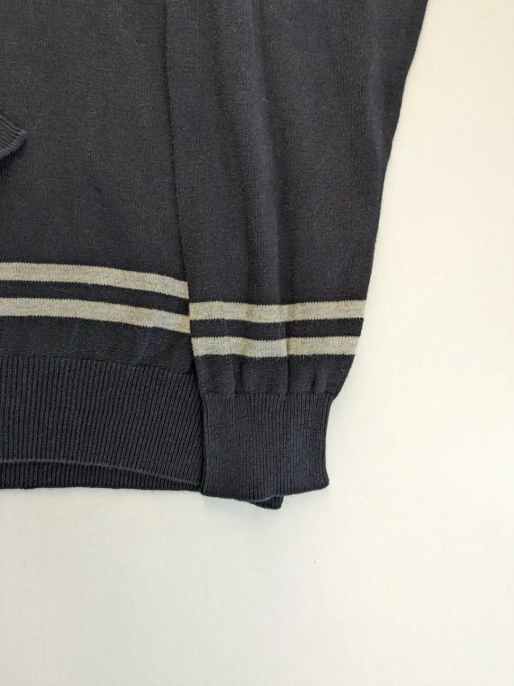 A.W. Dunmore Herren Pullover Sweater L Blau V-Ausschnitt Langarm 2368 image 10