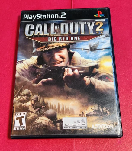 Call Of Duty 2 Big Red One PS2 Complete With Manual Tested Playstation 2 Game