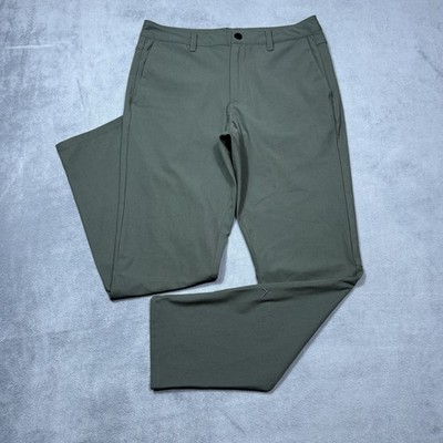 Cuts Clothing Pants Mens 32x30 Olive Performance Chino Slim Taper Normcore AO