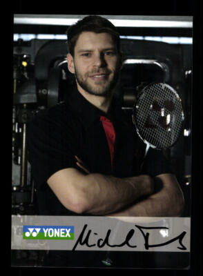 Michael Fuchs Autogrammkarte Original Signiert Batminton