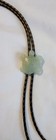 Beautiful RARE vintage Jade  Chinese Turtle Bolo Tie — photo 1