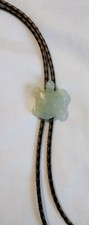 Beautiful RARE vintage Jade  Chinese Turtle Bolo Tie