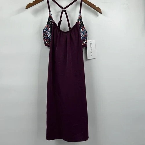 Athleta Tankini Swimsuit Dress, new with tags. Rated SPF50 32 B/C - Afbeelding 6 van 9