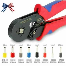 Cord Wire Crimp Cable Connectors Pin End Bootlace Ferrule Terminals Kit 1200PCS