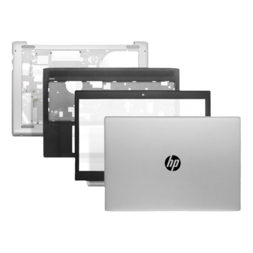 For HP ProBook 450 G5 455 G5 Laptop Case set A/B/C/D shell silver HDD cover - Picture 1 of 12