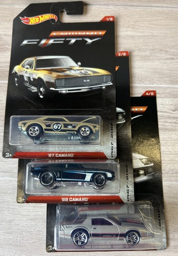 Hot Wheels 2016 Fifty Camaro 85 69 67 3 Stück - Bild 1 von 4