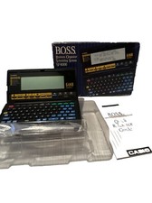EUC Casio Japan SF-8000 BOSS Business Organizer System 64KB Memory, Manual, Box