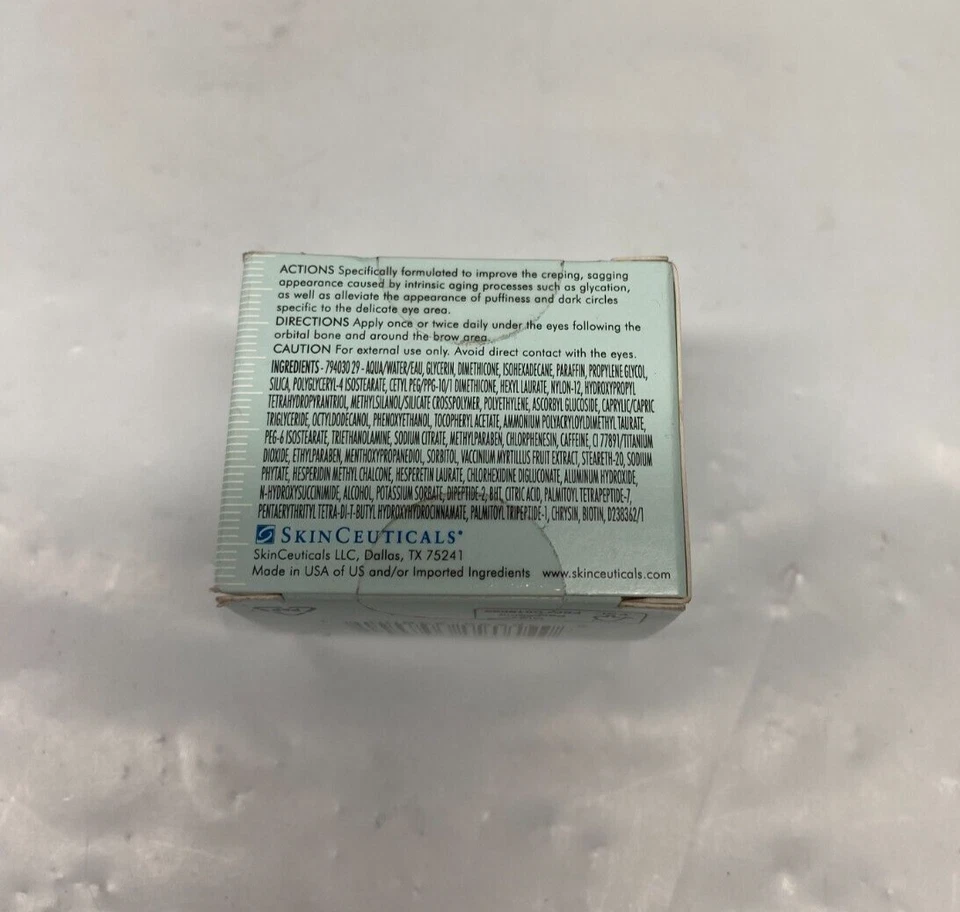 SkinCeuticals A.G.E. Eye Complex - 0.5 fl oz - Minor Box Damage - Image 3 of 4