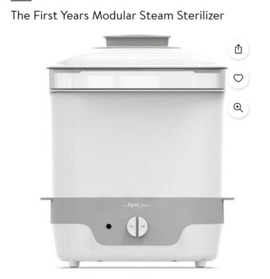 The First Years Modular Electric Steam Sterilizer New