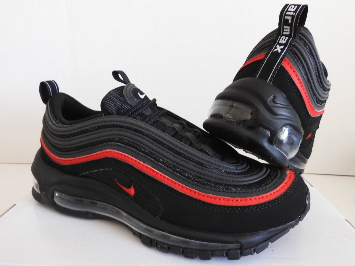 WMNS NIKE AIR MAX 97 ID BLACK-RED SZ 6 [DC8133-991] | eBay