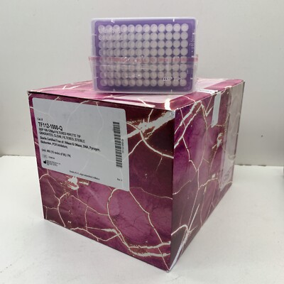 (960-Pack) QSP TF-112-1000-Q Sterile Filtered Pipette Tip 100-1250uL Universal