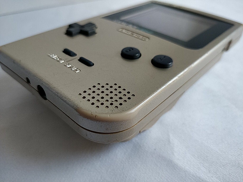 Nintendo Game boy Light Gold color console MGB-101,Manual Nintendo Game boy Light Gold color console MGB-101,Manual
