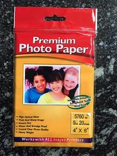 Premium Photo paper 20 Sheets / High Optical Gloss Inkjet New Sealed